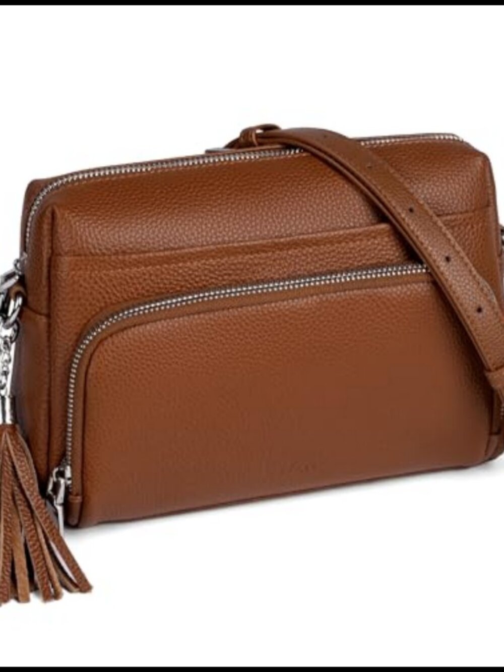 Genuine Leather Crossbody Bag RFID Wallet Travel Purse Hobo